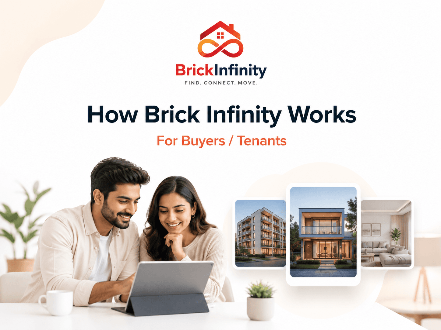 Buyers and tenants discovering property options on Brick Infinity